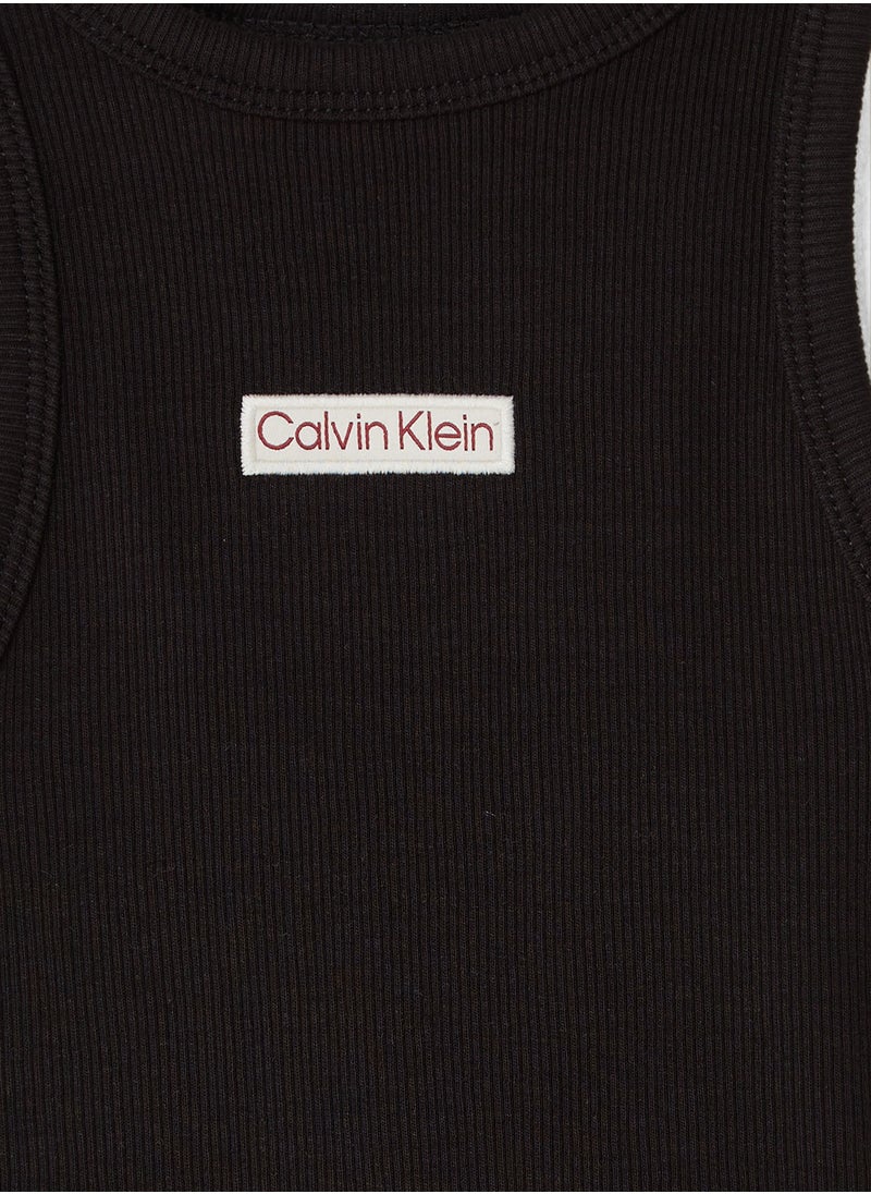 Calvin Klein Jeans - Kids Rib Sleeveless Dress - Image 1