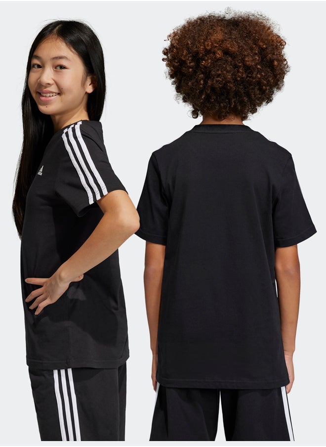 Adidas - تيشيرت إيسينشالز قطن بثلاثة خطوط - Image 1