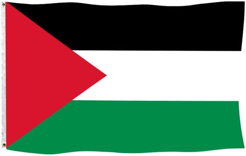 klarako Palestine Flag, Palestinian Flag Palestine Country Flags National Flag Banner Garden Hanging Decoration for Support Parades 90x150cm - Image 1