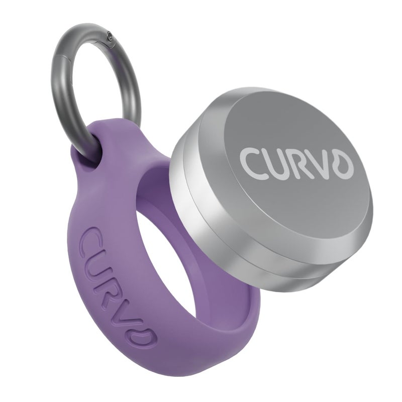 CURVD Premium Carrying Case Durable Travel Keychain Container Medicine Pill Organizer Travel Pill Box Small Waterproof Holder for Pills Earplugs Jewelry Compatible with Loop Vibes Eargasm