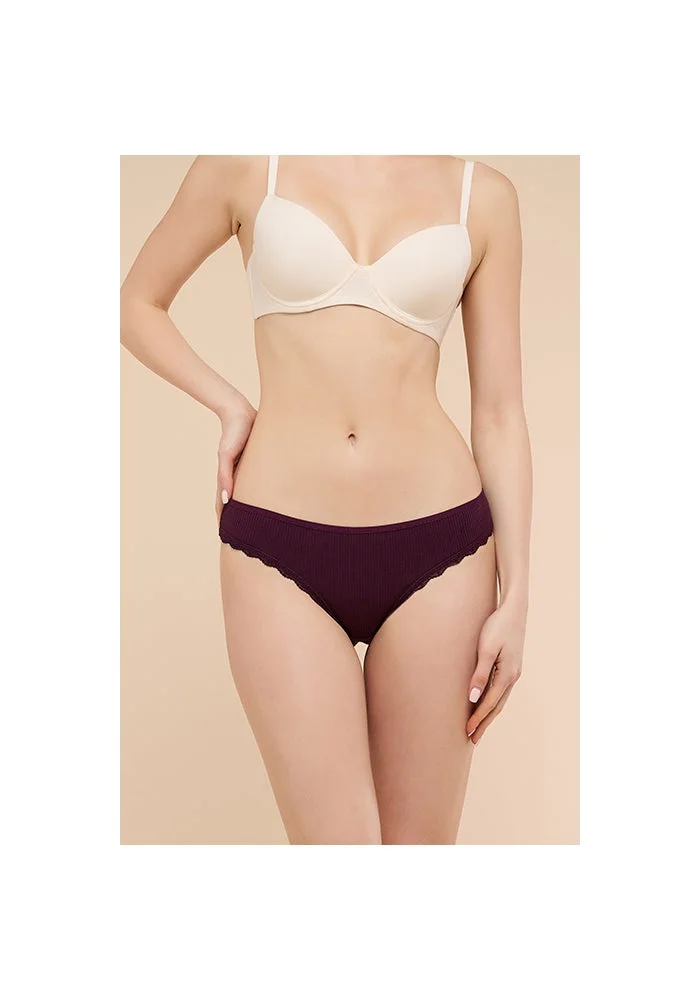 أر أند بي 3 Pack Ribbed Bikini Briefs