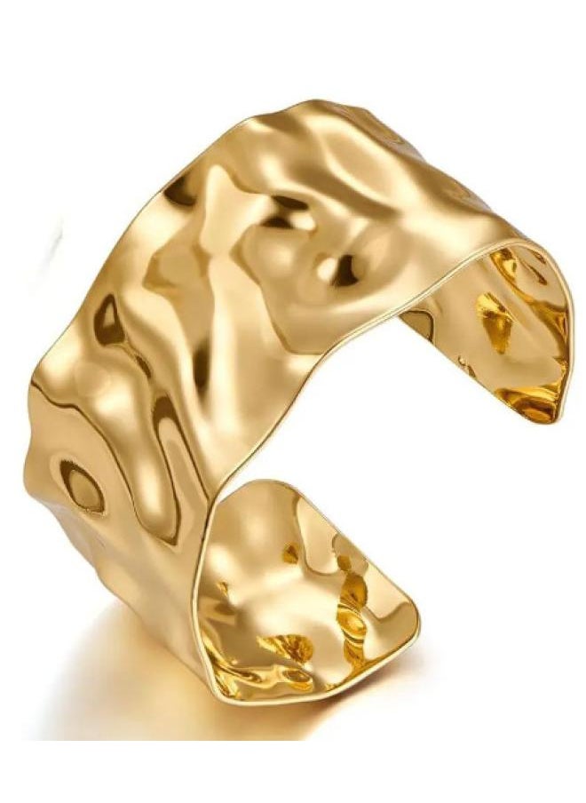 Generic - Hot European And American Fashion Bracelet Simple Semicircle Hollow C Bracelet Trend All-match Jewelry - Image 1