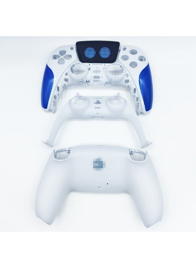 PS5 Universe Robot Handle Replacement Shell PS5 Peripheral Accessories PS5 Handle Face Shell PS5 Game Accessories-Product Color:Exclusive Decorative Strips