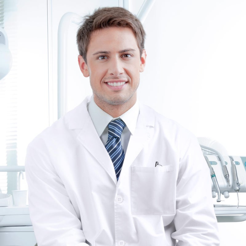 NY Threads Professional White Lab Coat for Men, Long Sleeve Medical Coat 1 Pack, Large, White - Image 4
