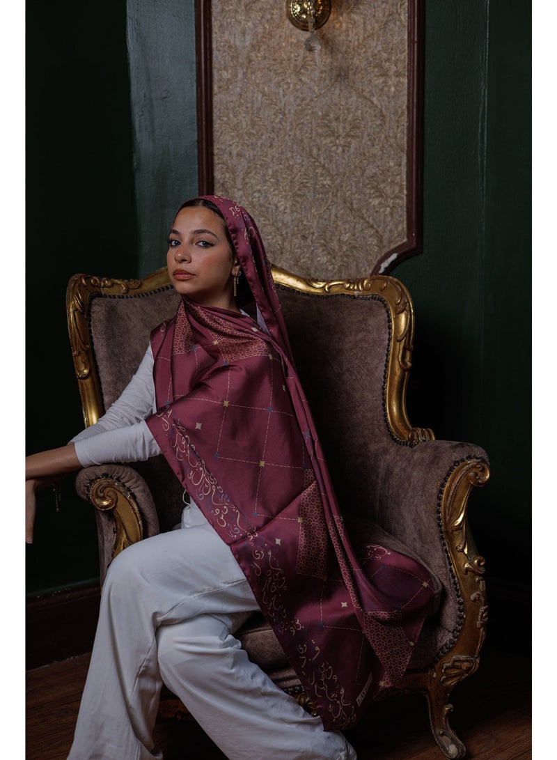 Lavezzi Satin Hijab Scarf – Soft Silky Satin, Elegant Shiny Finish For Ramadan & Eid - Image 2