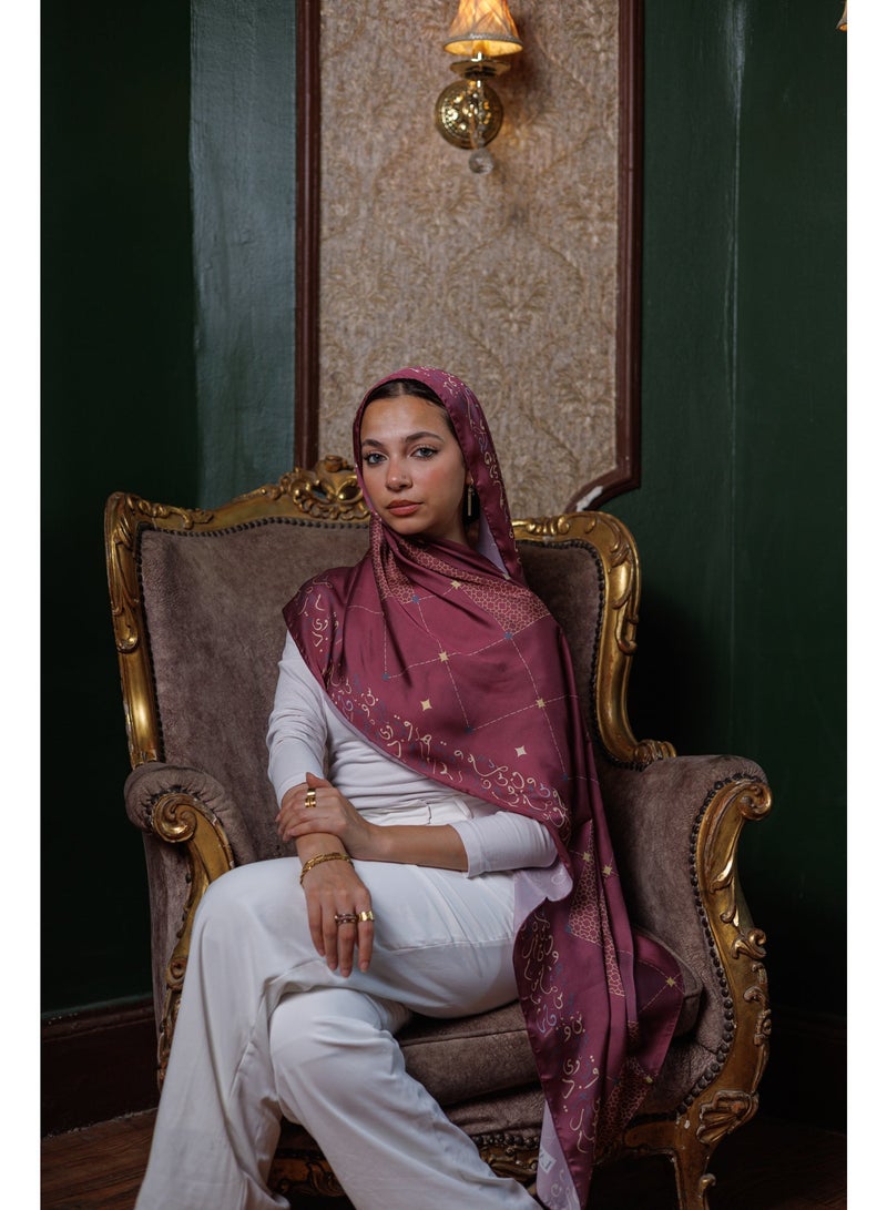 Lavezzi Satin Hijab Scarf – Soft Silky Satin, Elegant Shiny Finish For Ramadan & Eid - Image 3