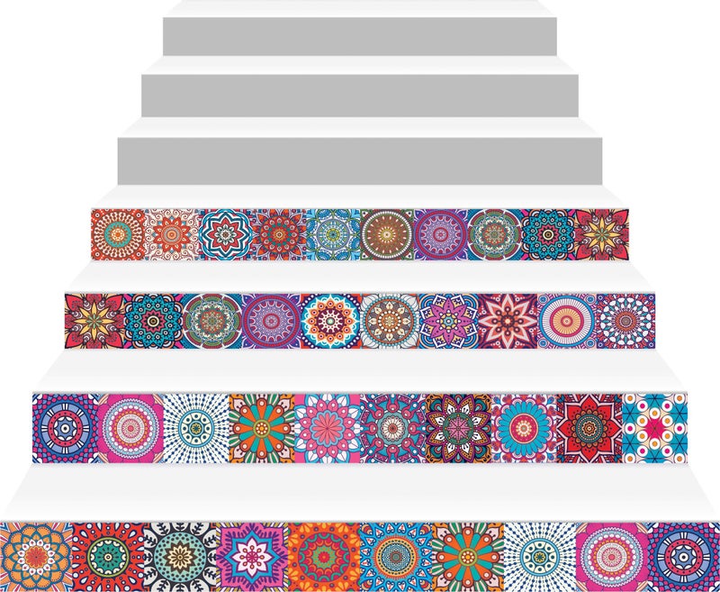 PAPER PLANE DESIGN Tile Sticker Size 6 inch x 6 inch x 36 pcs - Multi Colour Design 24 (E) - Image 4
