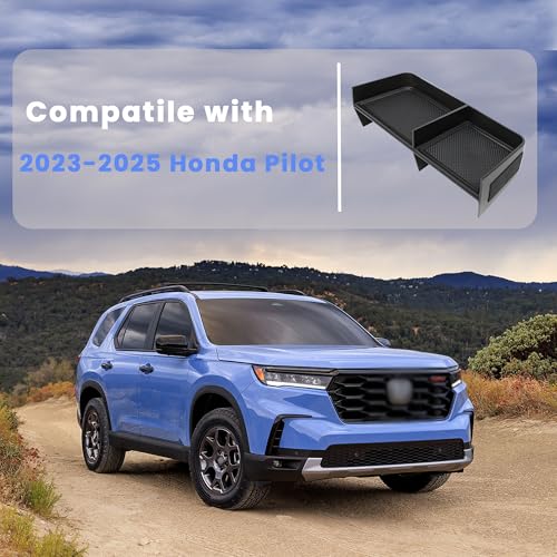 Neepiar Center Console Organizer Compatible with 2023 2024 2025 Honda Pilot/ 2026 Honda Passport Secondary Storage Box ABS Material Insert Divider Interior Accessories - Image 2