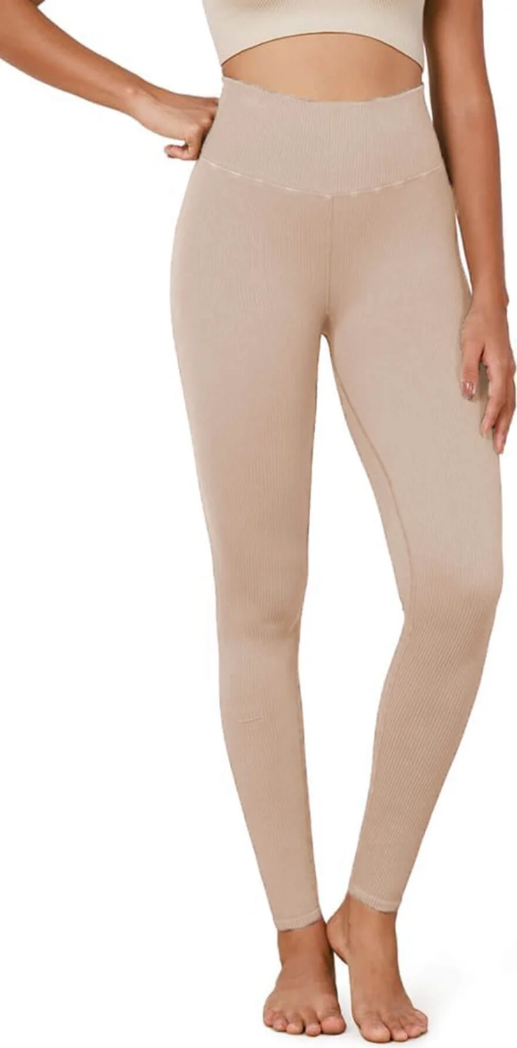 Hepsine Rakip Competing All Women's High Waist Ribbed Flexible Sports Tights 4117