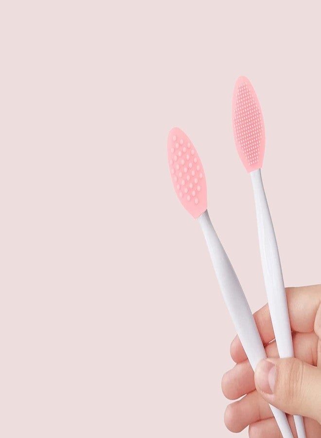 Getmecraft Lip Exfoliating Brush, Double-Sided Silicone Lip Scrubber (Pack Of 1) - Image 2