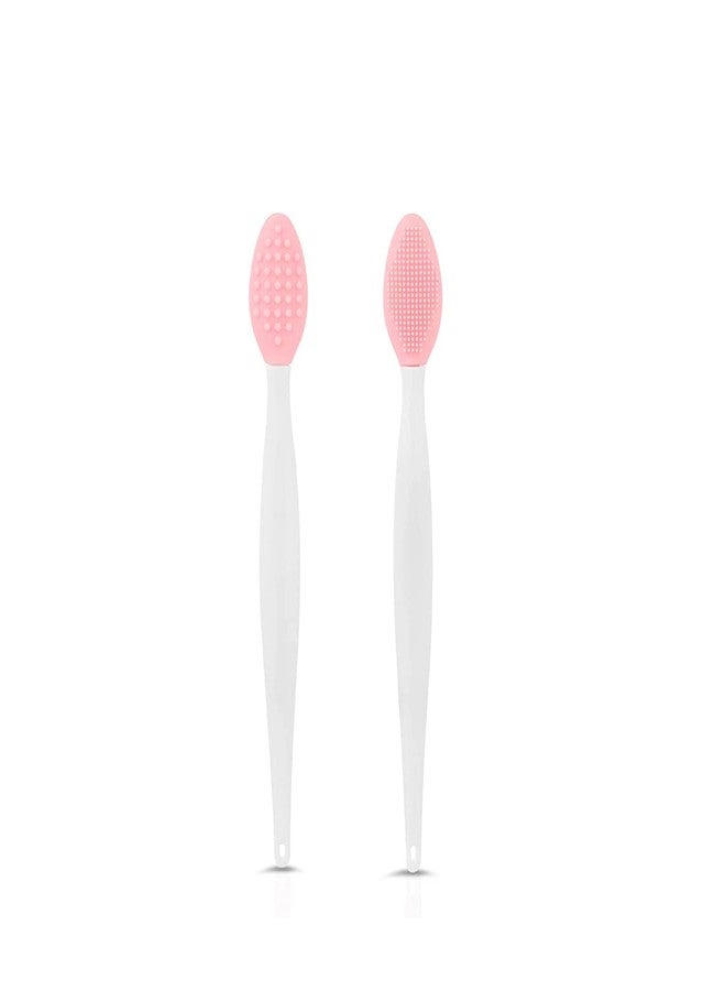 Getmecraft Lip Exfoliating Brush, Double-Sided Silicone Lip Scrubber (Pack Of 1) - Image 1