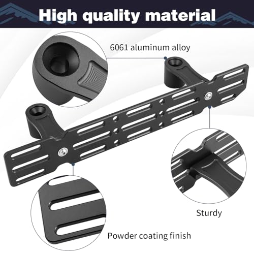 MSIZOY Multifunctional Front Seat Mount Panel Seat Molle Storage Mounting Panel Compatible with for Ford Bronco 2 Door 4 Door 2021 2022 2023 2024 2025 - Image 5