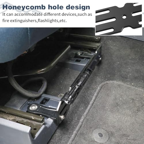 MSIZOY Multifunctional Front Seat Mount Panel Seat Molle Storage Mounting Panel Compatible with for Ford Bronco 2 Door 4 Door 2021 2022 2023 2024 2025 - Image 4