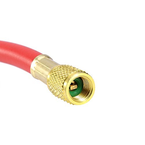 EVGATSAUTO Oil Injection Tool, Car A/C Oil Injector 1/4SAE R134 2 oz Oil Injector R134A R12 R22 Oil and Dye Injector Tools Car Accessories - Image 5