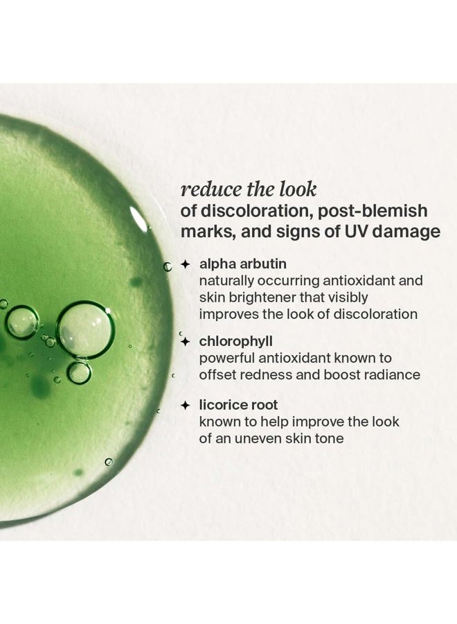 Cocokind Chlorophyll Discoloration Serum, Sensitive Skin Friendly Spot Fading Serum to Target Spots, Uneven Tone, and Redness, 1 fl oz - Image 4
