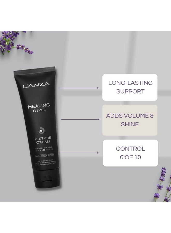 L'anza Anza Healing Style Texture Cream With Medium Hold Effect Nourishes And Refreshes The Hair Controls Tangling And Protects From Heat And Uv Rays (4.2 Fl Oz) - Image 3