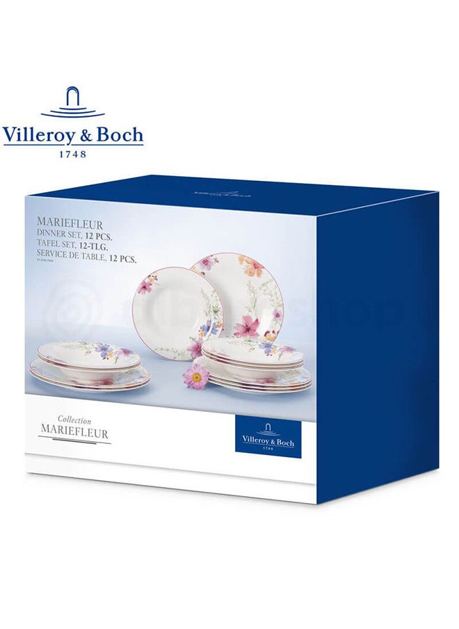 Villeroy & Boch - 12-Mariefleur Basic Dinner Sets - Image 1