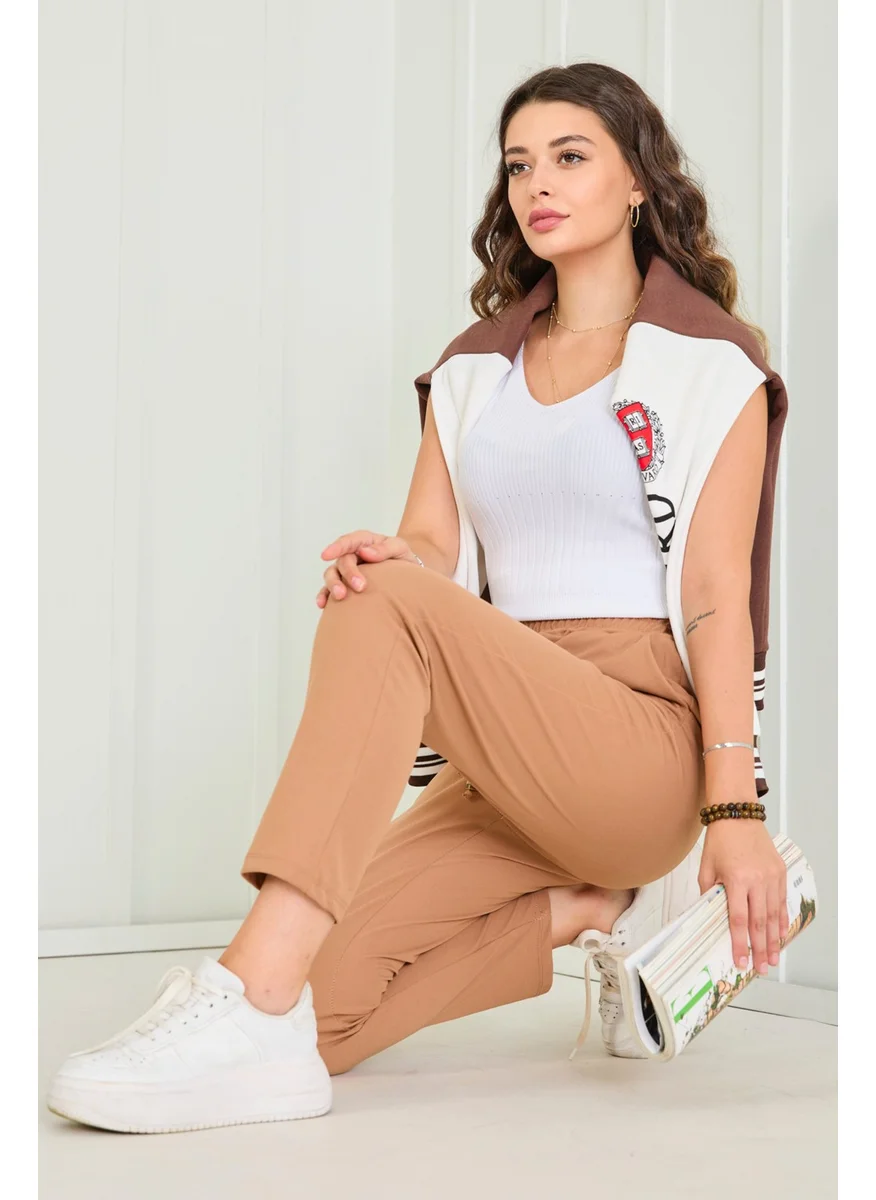 Tofisa 23025-MINK Trousers