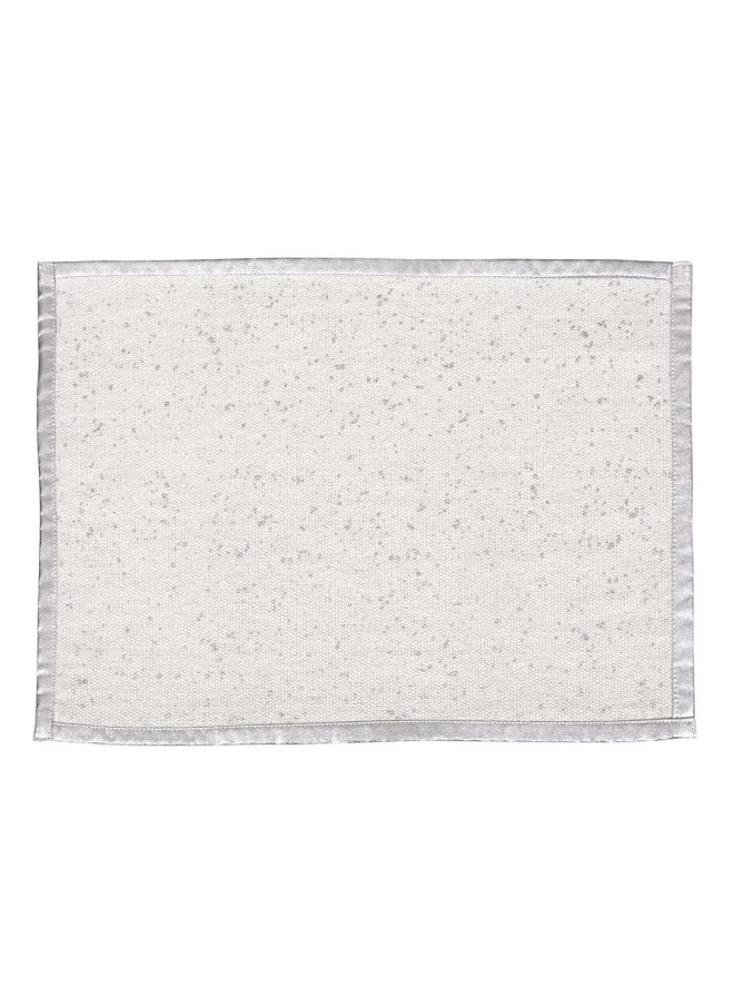 DANUBE HOME Pearl Placemat Natural/Silver 33x45 CM