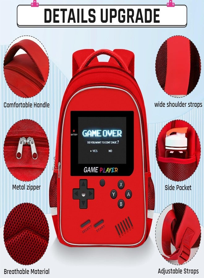 ZHIMEBYE School Backpack For Boys - Gamer Boys Backpack For Kids Children Teens Elementary Middle School - Image 2