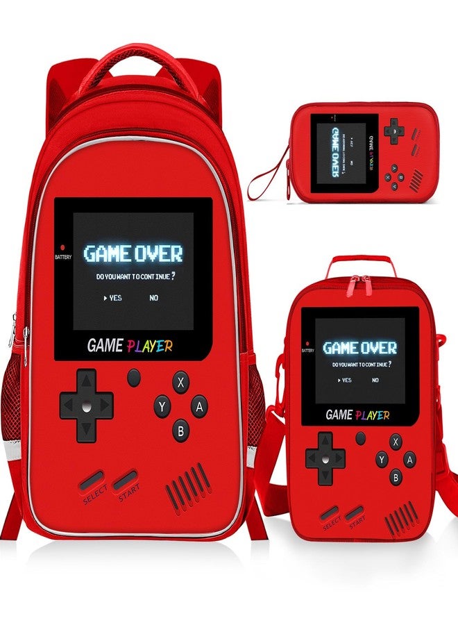 ZHIMEBYE School Backpack For Boys - Gamer Boys Backpack For Kids Children Teens Elementary Middle School - Image 1