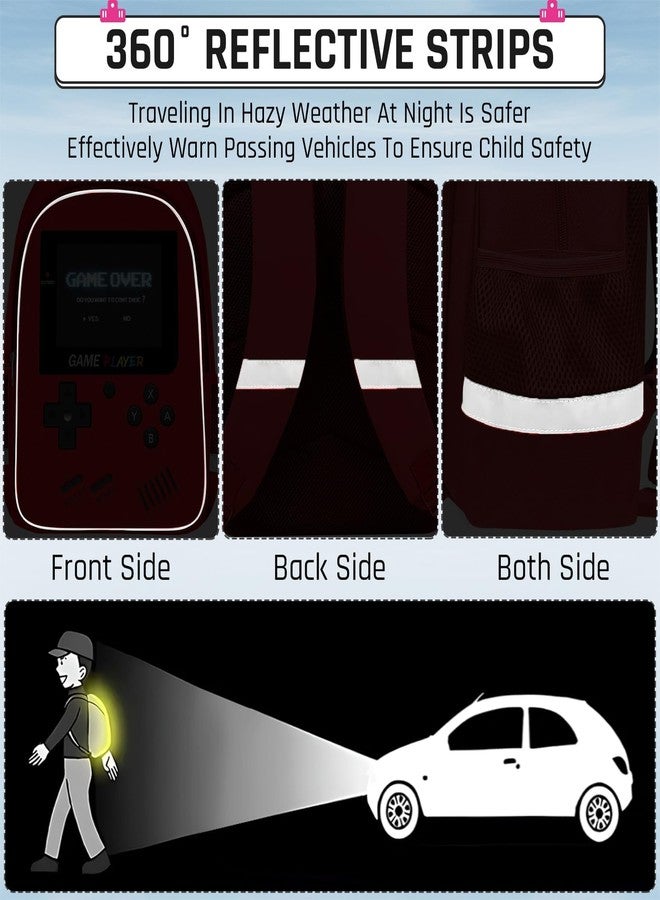 ZHIMEBYE School Backpack For Boys - Gamer Boys Backpack For Kids Children Teens Elementary Middle School - Image 3