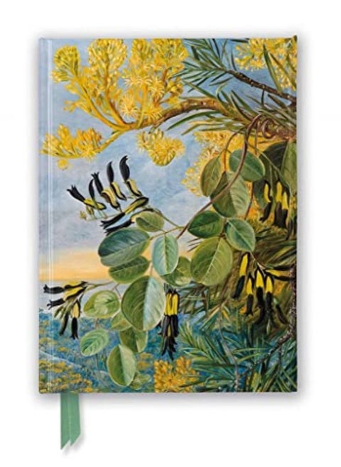 Kew Marianne North Flowers Of The Flametree And Yellow And Black Twiner West Australia Foiled J by Flame Tree Studio Paperback