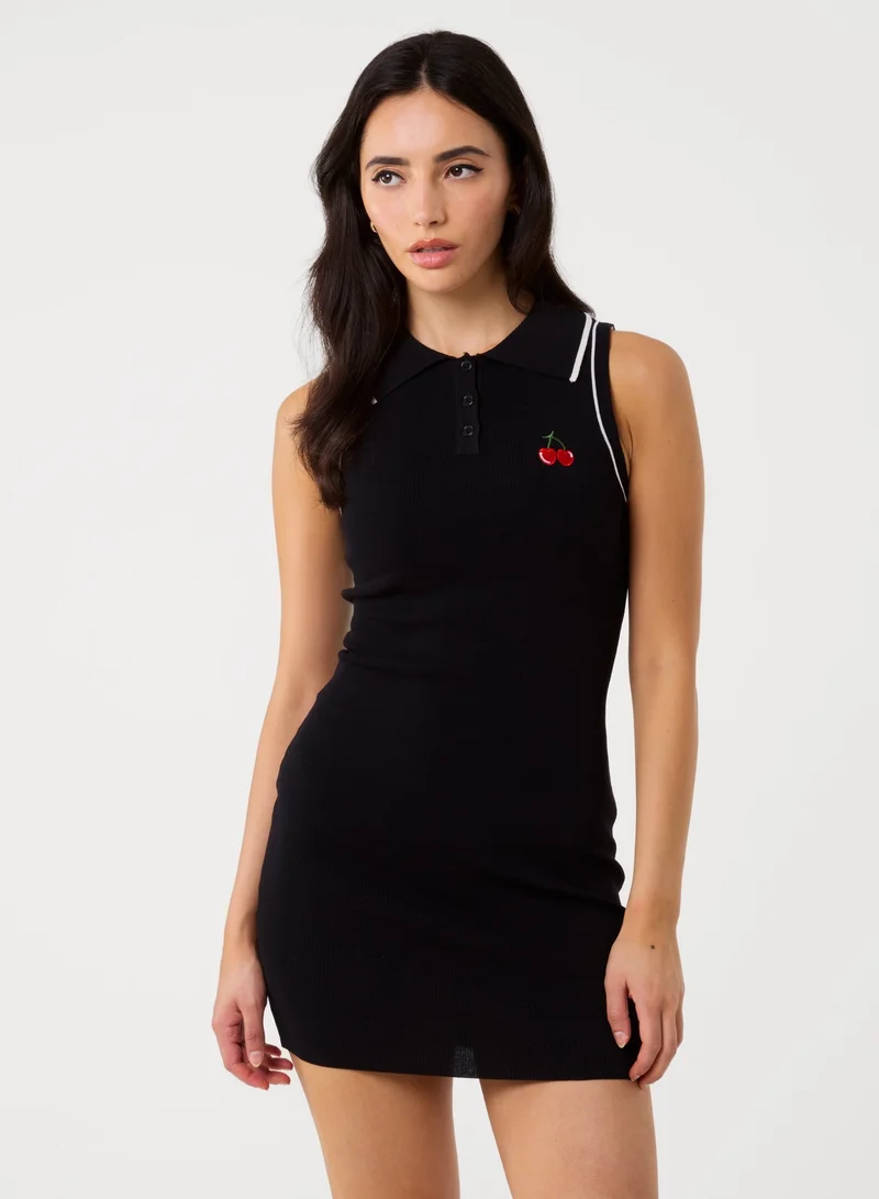 بينك فانيلا Tennis Cherry Dress