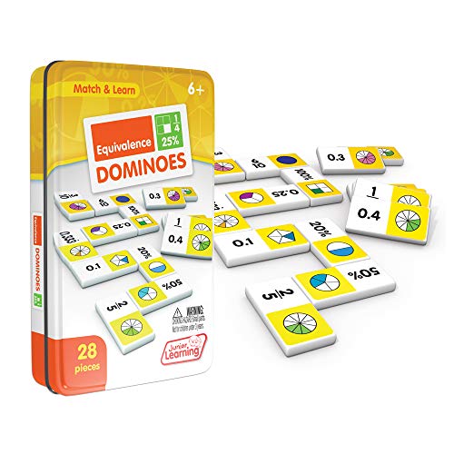 Junior Learning JL487 Equivalence Dominoes, Multi - Image 1