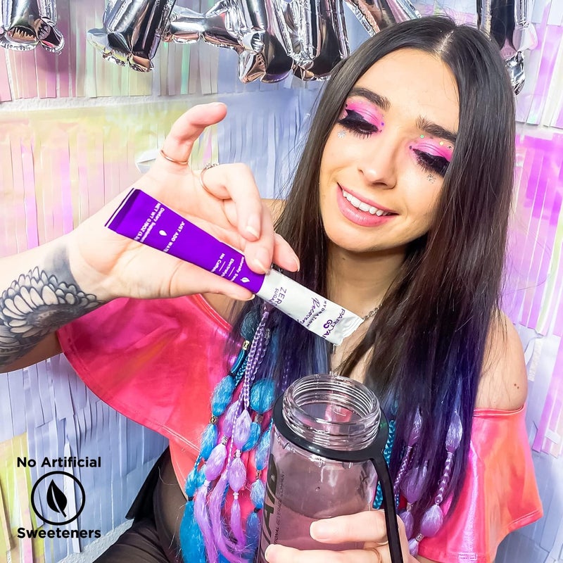 LIFEAID PARTYAID GO اشعر بالراحة الليلة وغداً صفر سكر 5HTP BComplex حليب الشوك إلكتروليتات بدون نكهات أو محليات صناعية خالي من الكافيين 14 حبة عبوة من 1 - Image 5