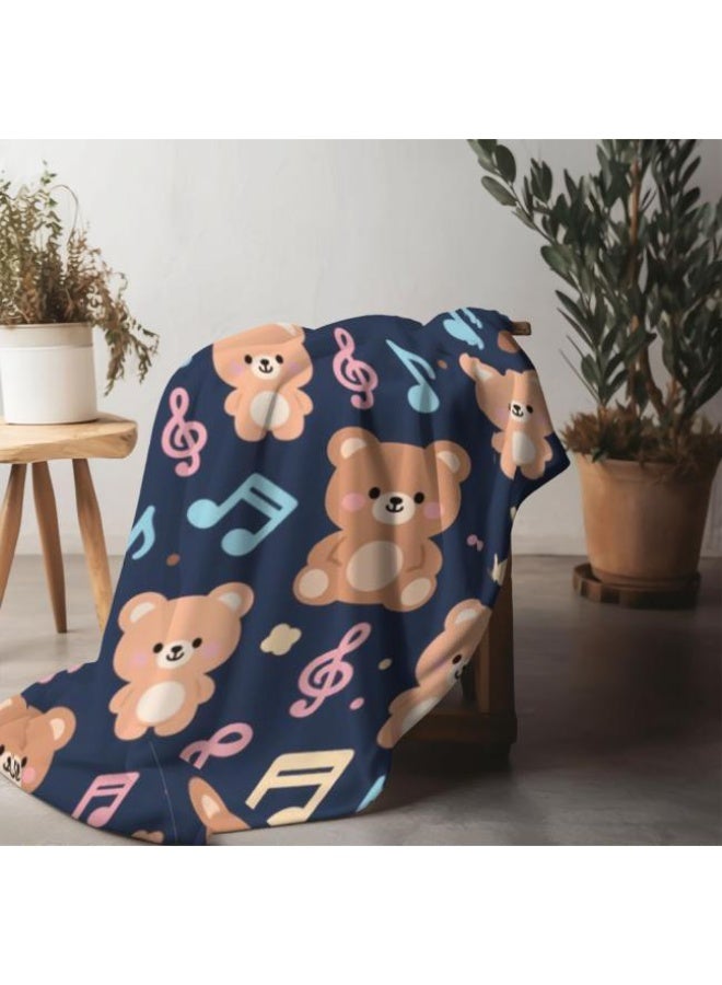 general Baby and children's cartoon flannel thin blanket (warm and comfortable, suitable for sleep, game use) 70cm*100cm - Image 4