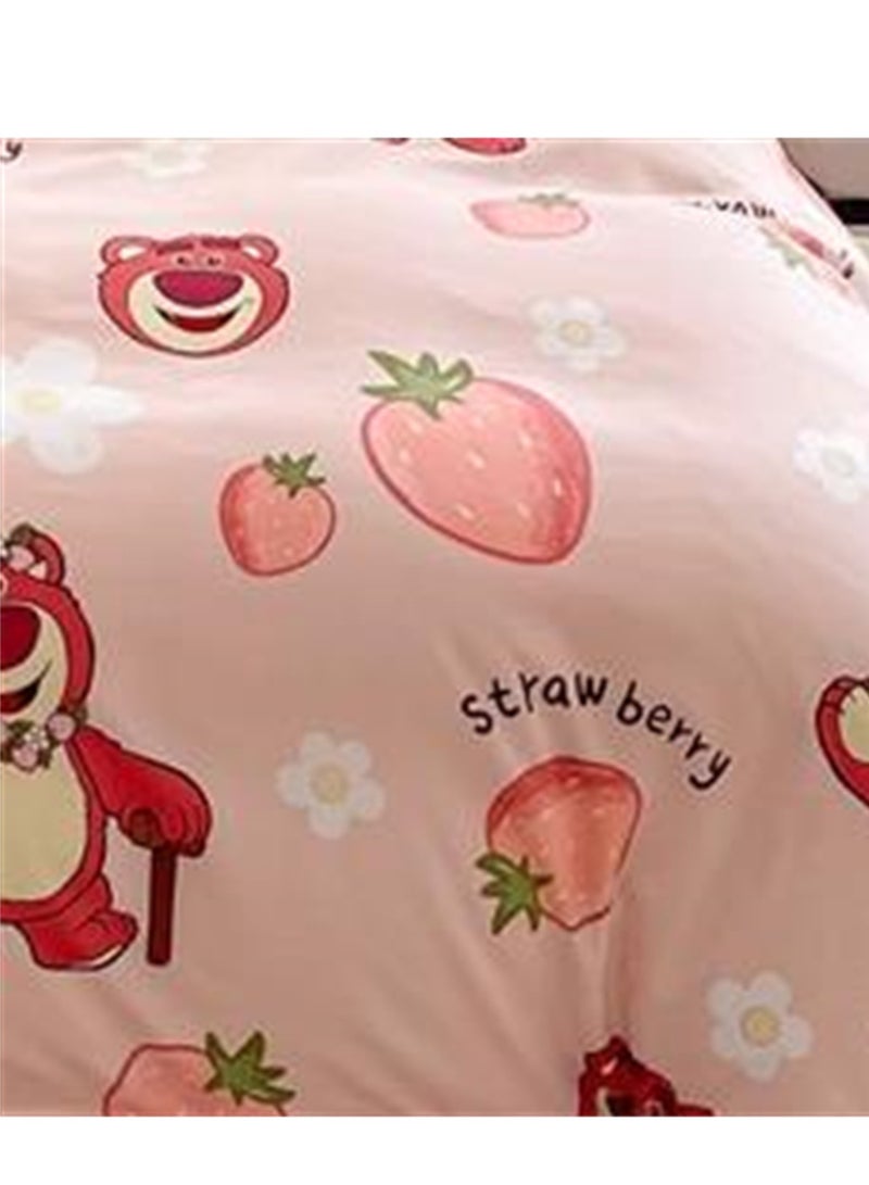 4pcs bedding set 2 pillowcases 1 quilt cover 1 bed sheet four-piece set with creative and fashionable styling - Image 4
