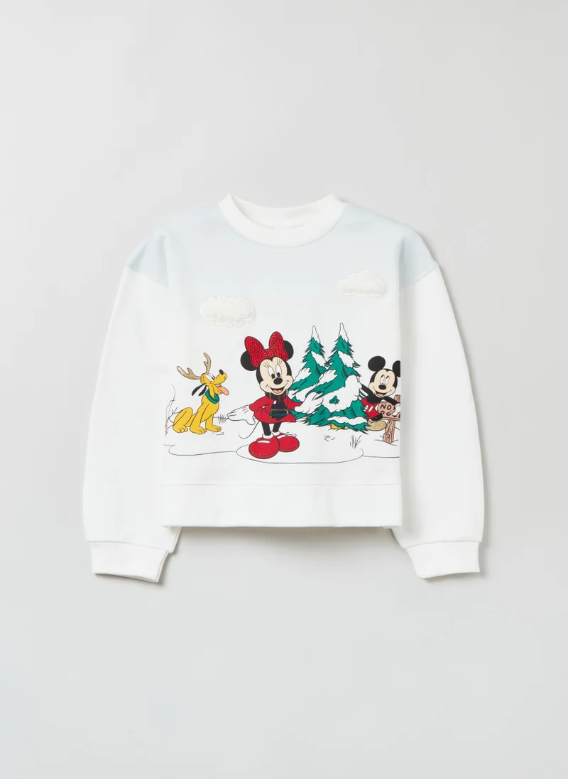 او في اس Ovs Girls Minnie And Friends Sweatshirt