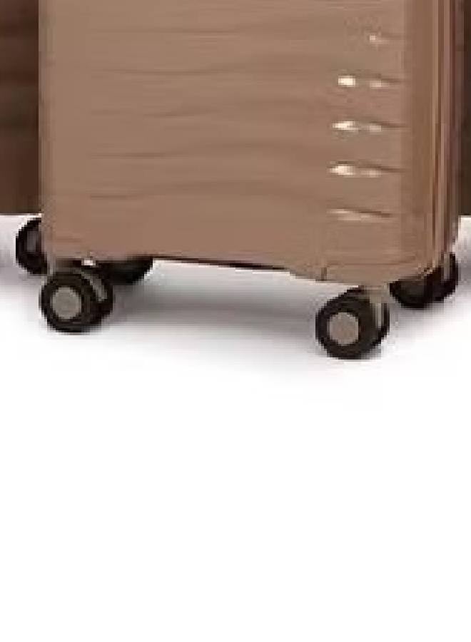 إن كي أكس مجموعة أمتعة صلبة بلون كاكي أنيق مع عجلات دوارة - Image 2