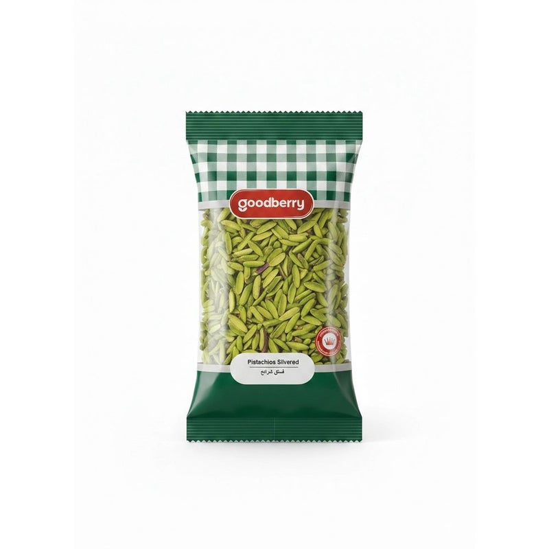 Goodberry Pistachios Silvered Unsalted Pista Slices- 100gms