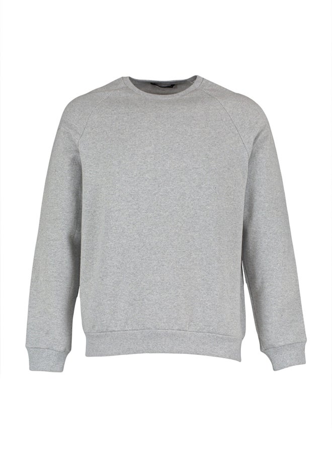 trendyol Grey Melange Regular/Normal Cut Polar Fleece/Warm Sweatshirt - Image 5