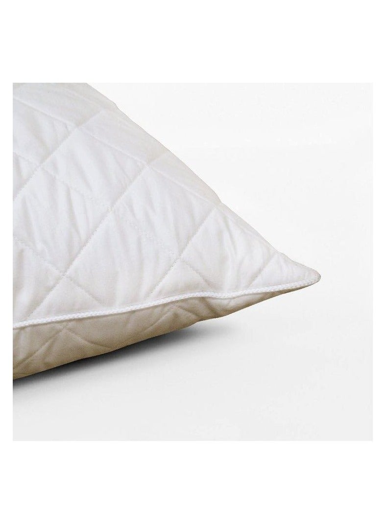 Kunzita Home Londra Upholstered Pillow 50x70 cm - Microfiber silicone filling - Comfortable Sleep  - Image 3