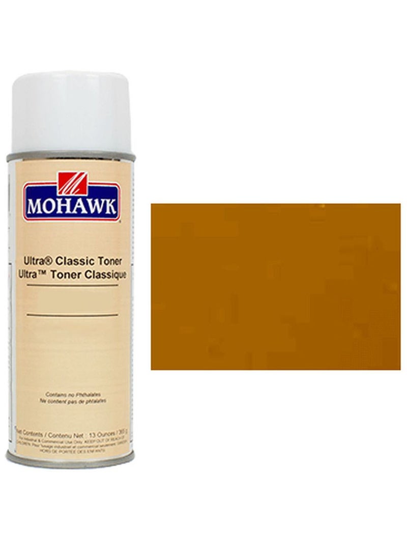 Mohawk Finishing Products Mohawk Ultra Classic Toner Perfect Brown M100 0249  Premium Dye aerosol for Wood, Excellent Clarity, Non Fading 13oz - Image 1