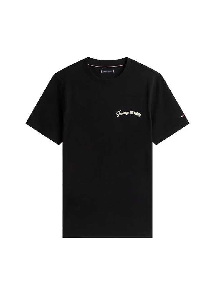 TOMMY HILFIGER Back Logo Jersey Crew Neck T-Shirt