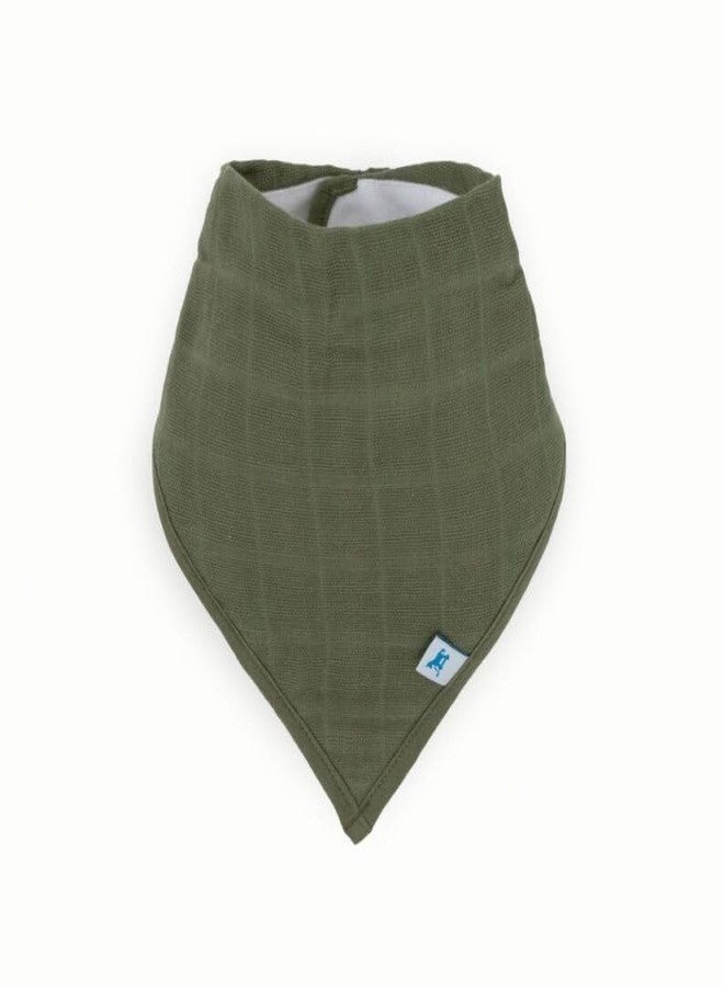 Little Unicorn Baby Bandana Bib 4 pack | Absorbent, Extra Soft Cotton for Drooling & Teething | Adjustable fit (Sea) - Image 2