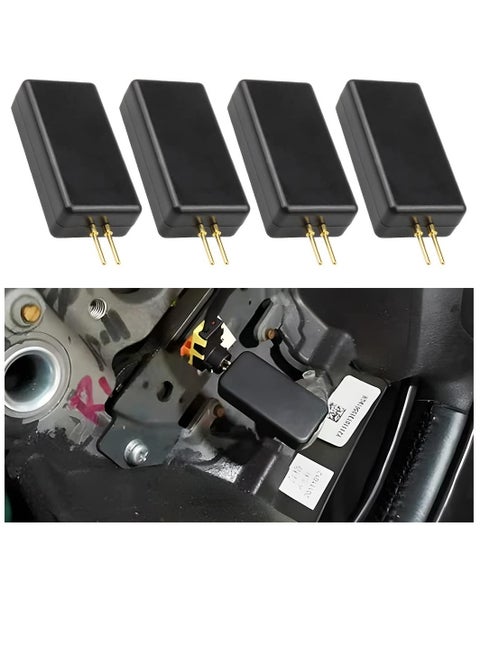 Car SRS Airbag Simulator Tester, Fault Finding Maintenance and Repair Tool, Diagnostic Device Detection Airbag Simulator Testing Instrument, Auto Airbag Inspection Tool for SUV Truck Pickup (4PCS)