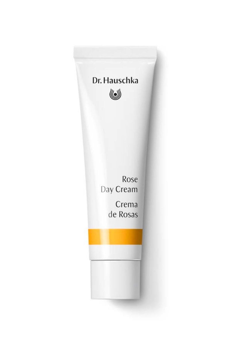 Dr. Hauschka Rose Day Cream, Daily Moisturizer, 1.0 US fl oz, For Dry, Sensitive, Red Skin, With Shea Butter & Avocado Oil - Image 1