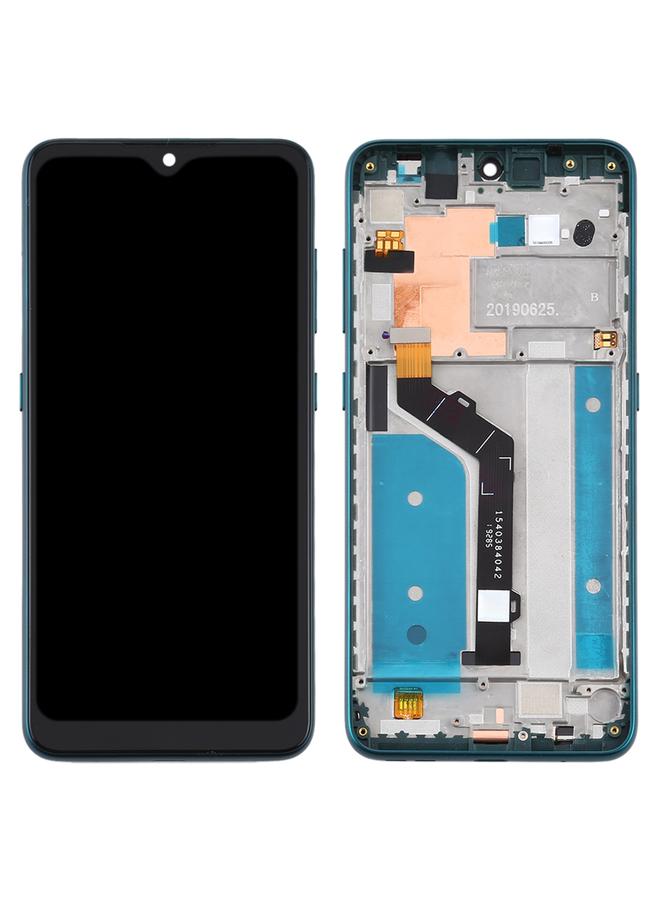 erorex Replacement TFT LCD Screen for Nokia 7.2 TA-1196 Digitizer Full Assembly with Frame Green - Image 3