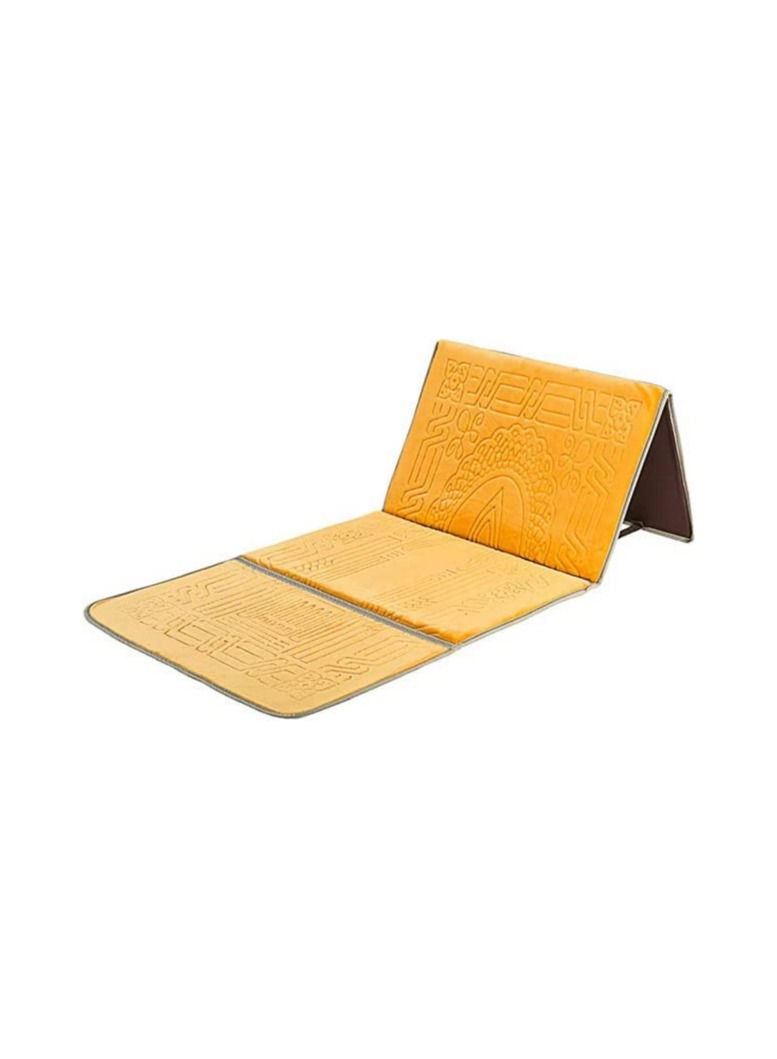 DeloPik Foldable Prayer mat and Backrest 2 in 1