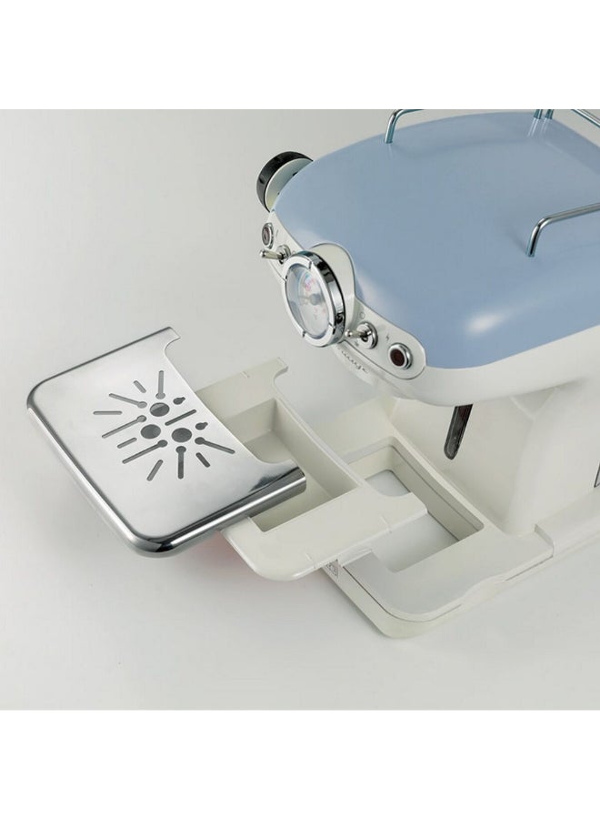 أريتي 850W Vintage Espresso Machine Blue and White 900ml 00M138915ARSA 900 ml 850 W 00M138915ARSA Blue and White - Image 3