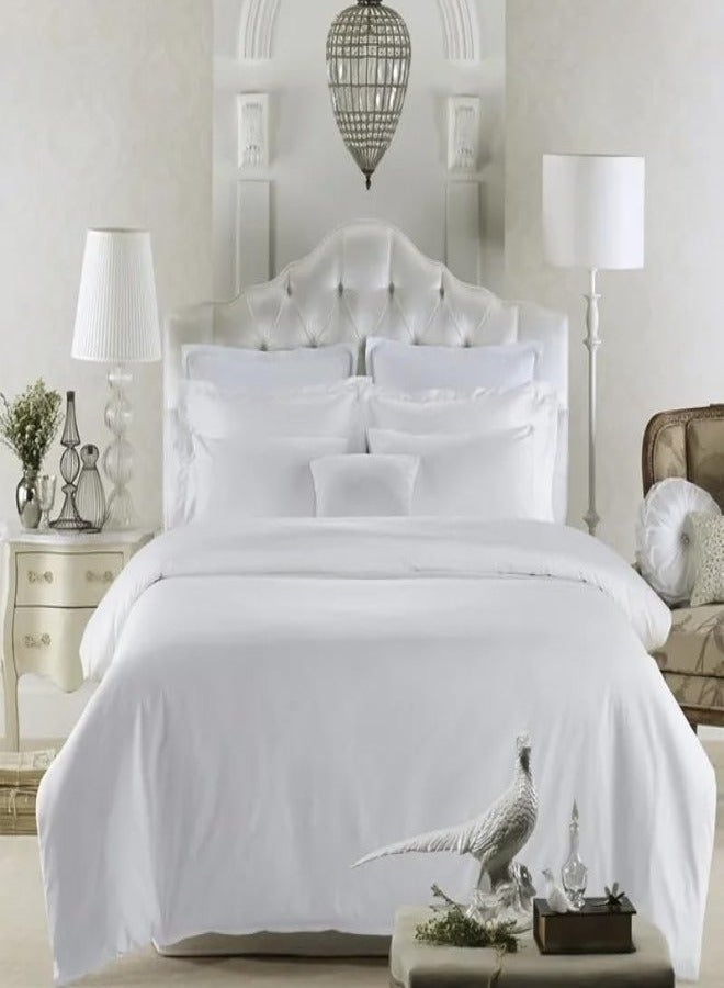 Cadrica 6-Piece Duvet Cover Set – Ultra-Soft, Premium Bedding Set with 1 Quilt Cover, 1 Fitted Sheet, and 4 Pillowcases – Luxurious, Breathable, and Wrinkle-Resistant – King Size - Image 1