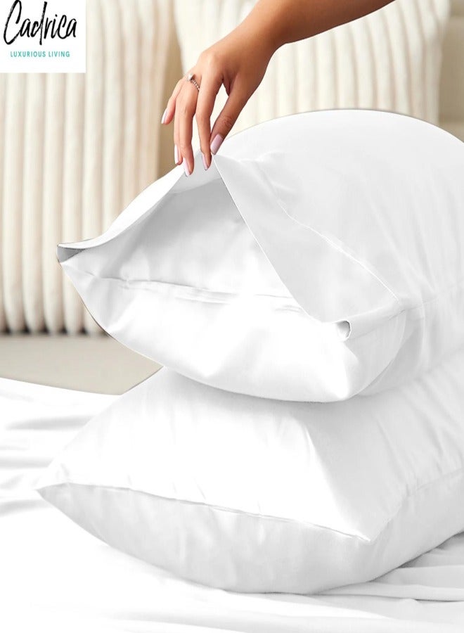 Cadrica 6-Piece Duvet Cover Set – Ultra-Soft, Premium Bedding Set with 1 Quilt Cover, 1 Fitted Sheet, and 4 Pillowcases – Luxurious, Breathable, and Wrinkle-Resistant – King Size - Image 3