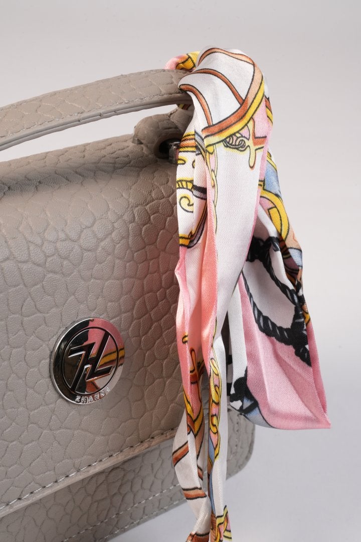 Zhance Design Gray Women Bag - Code 2405-2 - Image 2