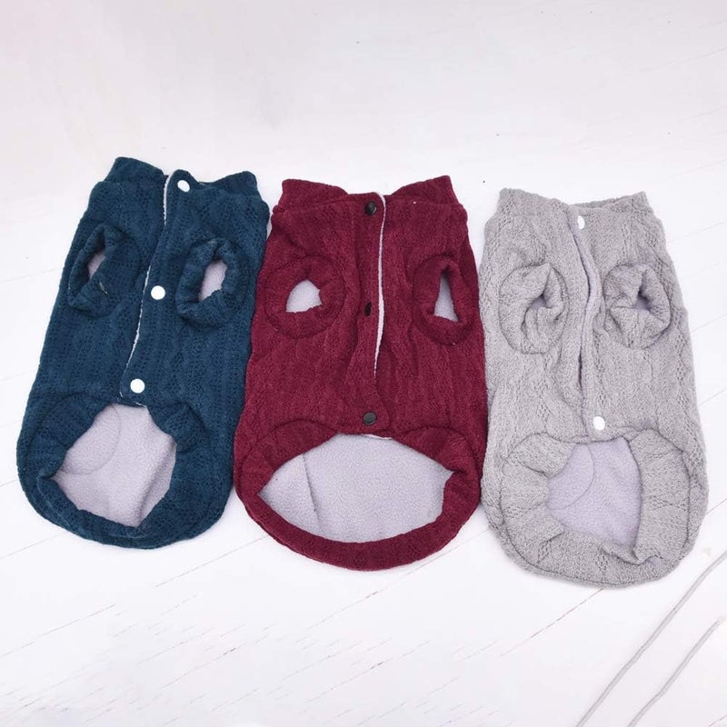 woobles Pets Apparel Dogs Cats Warm Outfits Small Dogs Cats Jumper Warm Puppy Vest Western Style Jackets S-XXL - Image 2