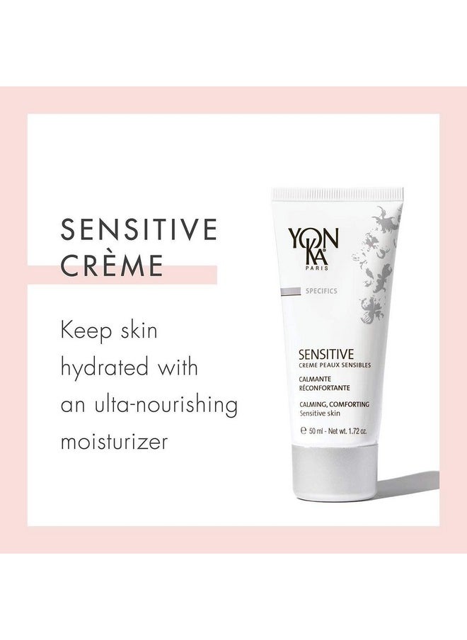 Yonka Yonka Sensitive Creme (50Ml) Hydrating Facial Moisturizer For Sensitive Skin Prebiotic And Probiotic Skincare Fragrancefree  - Image 2